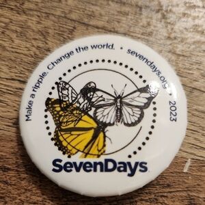 SevenDays Butterfly Pin